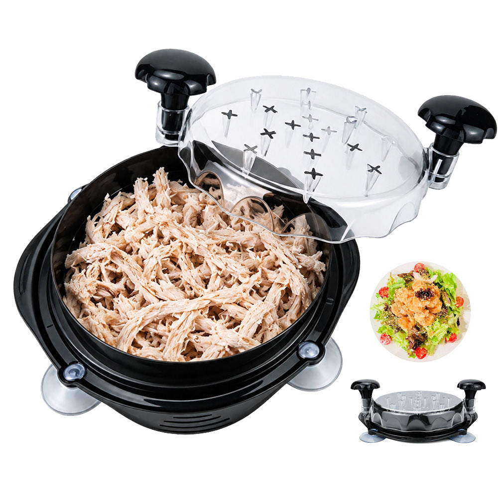 Manual Plastic Chicken Meat Grinder Suction Cup Meat Puller Handheld Tool Pet Food Vegetable Separator Kitchen Gadget