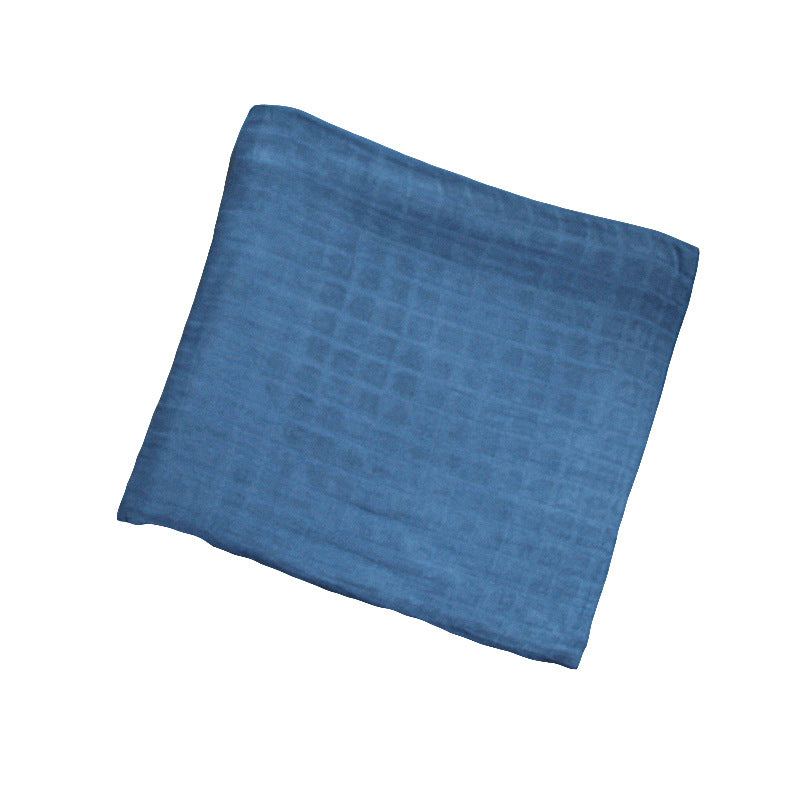 Solid-color Double-layer Gauze Bath Towel