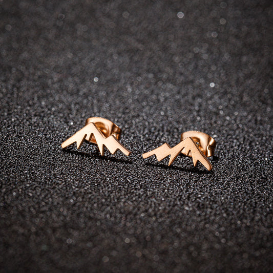 Ins Korean-style Mini Fashion Earrings For Students