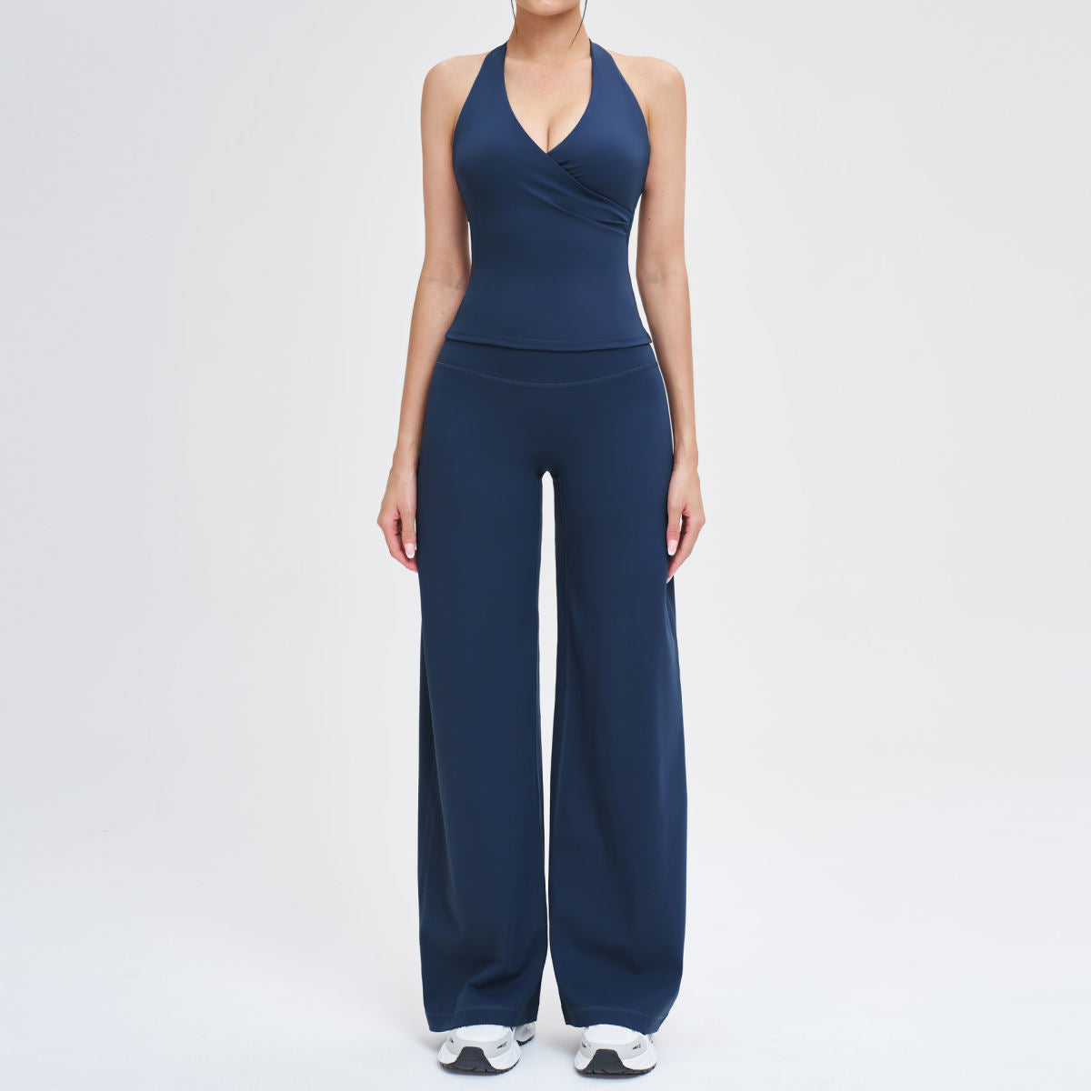 Yoga Fitness Top And Pants Womens Workout Set