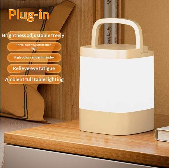 Bedroom Sleep-friendly Eye-care Charging Night Light For Student Dorms
