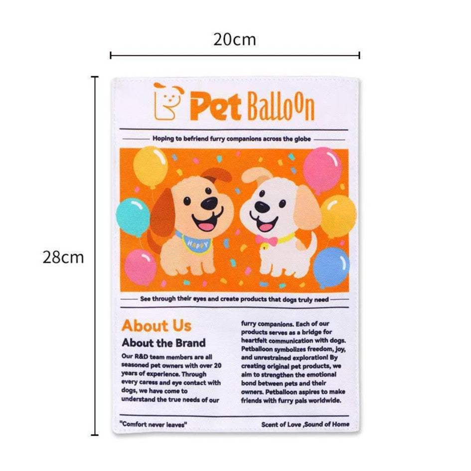 Durable Pet-friendly Newspaper Design Suitable For Chewing