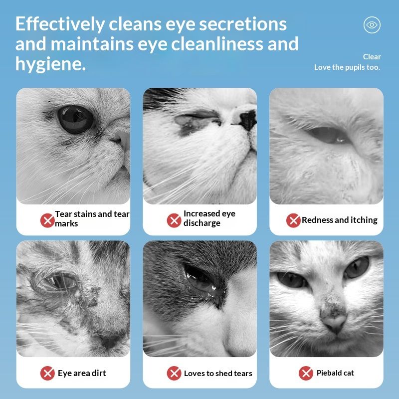 Pet Tear Stain Wipes