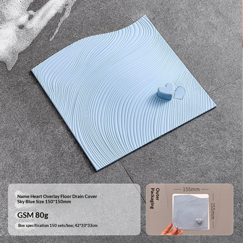 New Arrival Bathroom Floor Drain Odor-proof Cover Thickened Mat