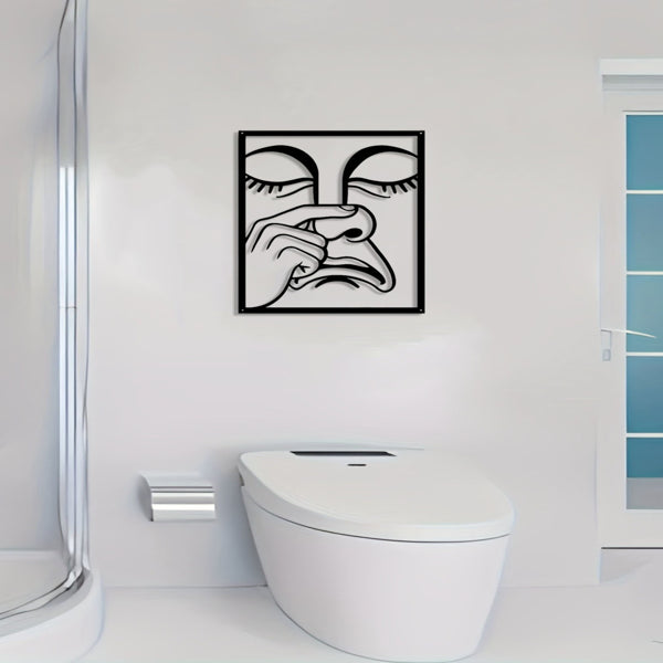 CIFbuy Funny Nose Picking Wall Art Trendy Home Decor For Holiday Gifts(TikTok, Temu Pick-up Service)