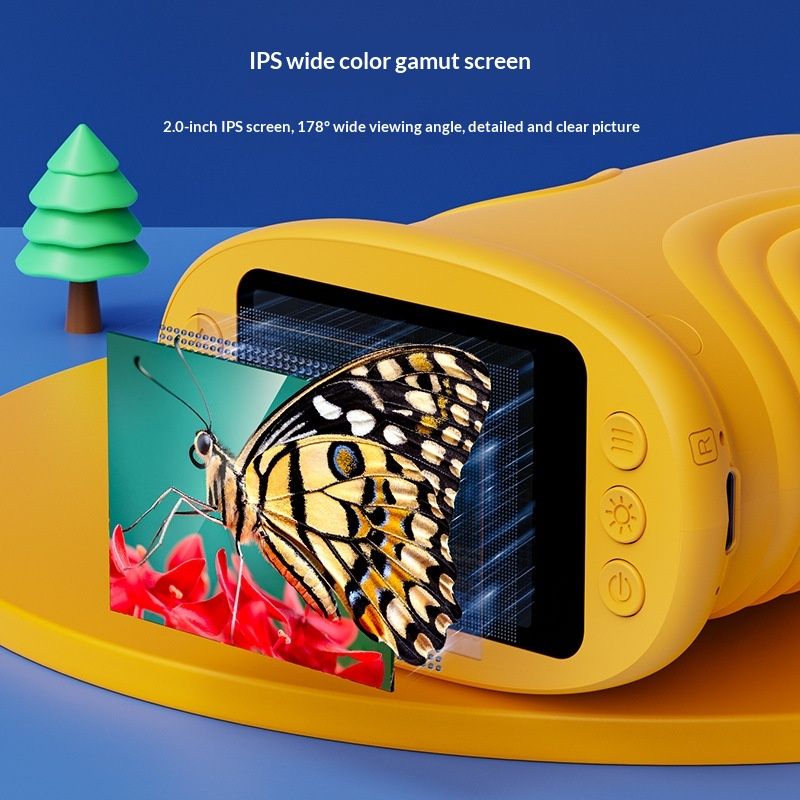 Childrens Digital Microscope Toy Outdoor Educational Tool Handheld