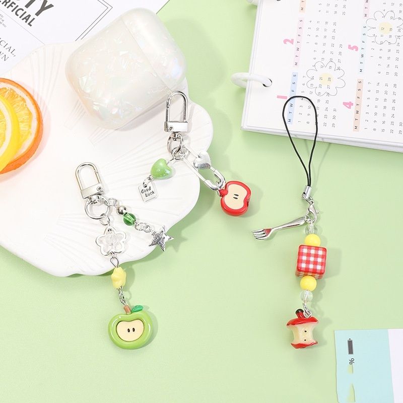 Mobile Phone Earphone Bag Pendant Personality Bag Pendant Keychain