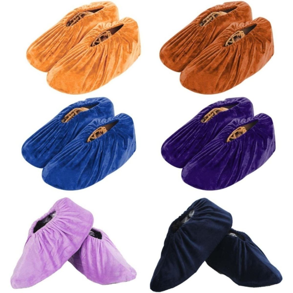 6 Pairs Of Shoe Covers, Breathable Shoe Covers For House Cleaning, Working From Home, And Libraries