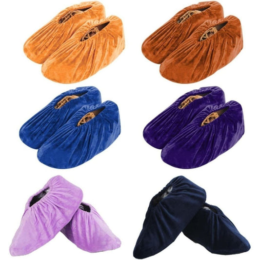 6 Pairs Of Shoe Covers, Breathable Shoe Covers For House Cleaning, Working From Home, And Libraries