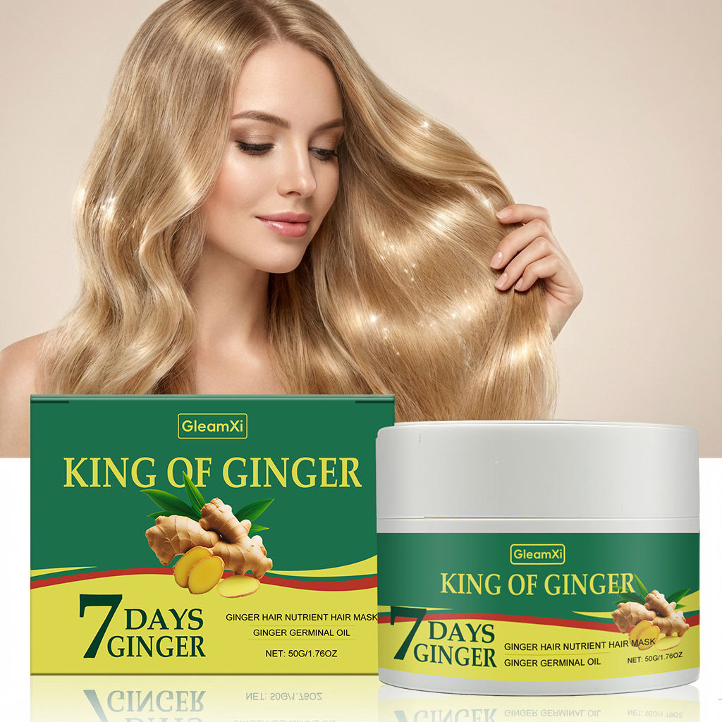 Ginger Hair Mask For Strengthening Hair
