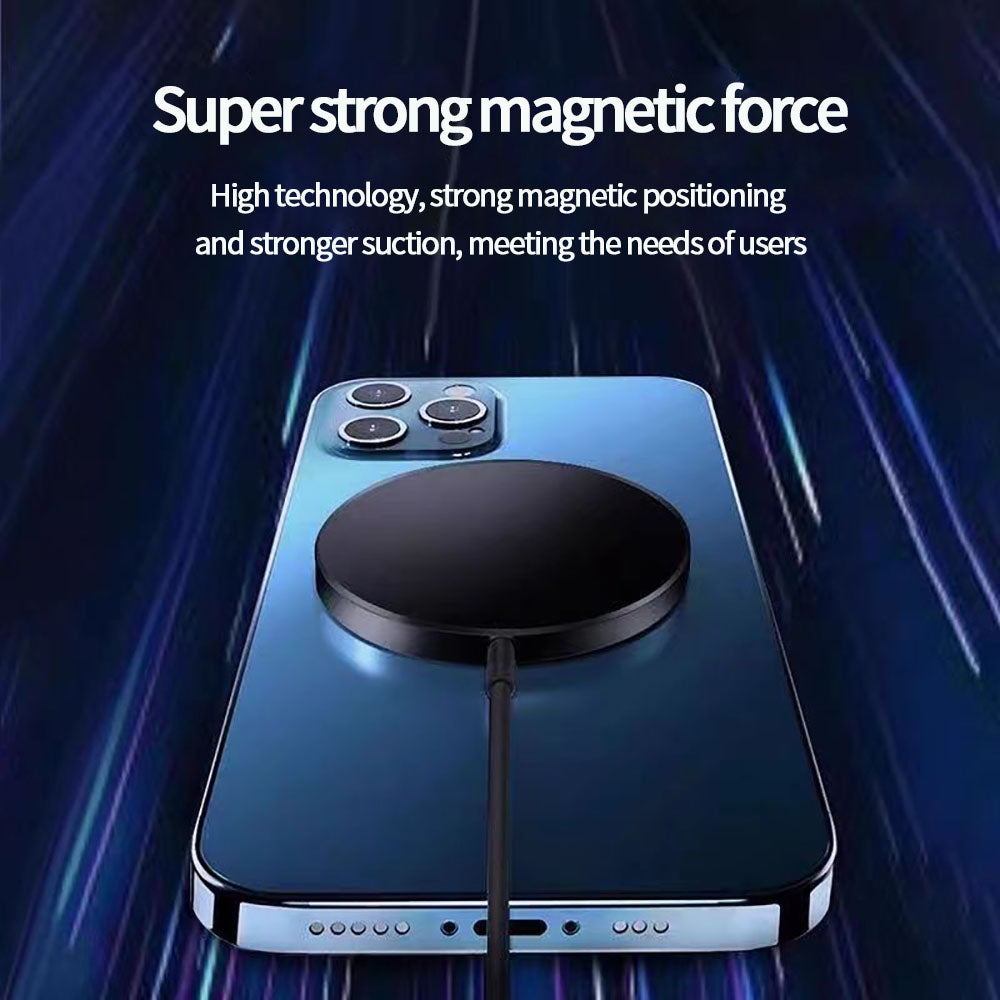 IPhone 17 Pro Pro Max Wireless Charger 15W Magnetic Wireless Fast Charging, Compatible With IPhone 12, 13, 14, 15, 16, And 17 Pro, Pro Max Series Models