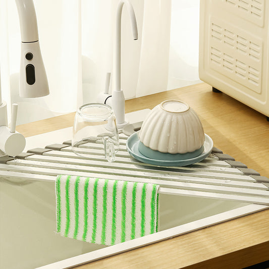 Kitchen Shelf Sink Strainer Rack Bowl And Dish Rack