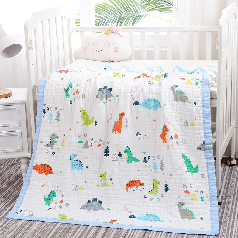Baby Bath Towel Six-layer Pure Cotton Gauze Blanket