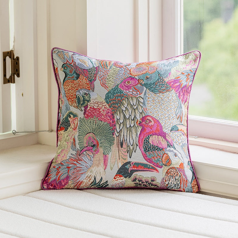 American-style Yarn-dyed Jacquard Minimalist Model Room Showroom Decor
