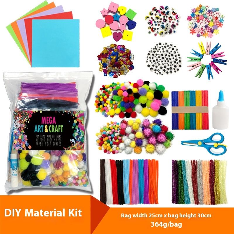 1200pcs Children's Educational Handmade Children's Toys Handmade Art Suit