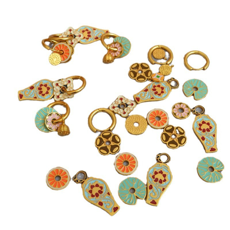 Original Chinese-style Ear Accessories With Auspicious Meanings