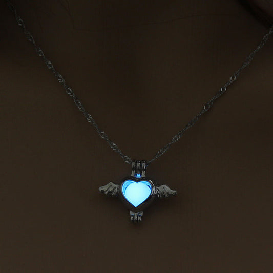 Fashion Multicolor Hollow Clavicle Chain Angel Accessories