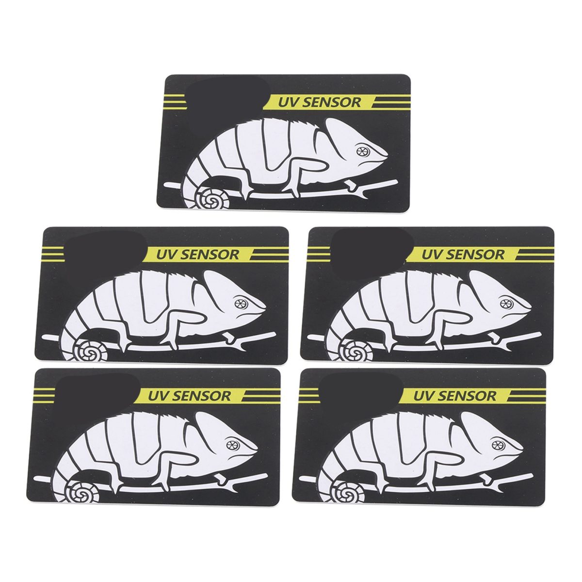 Crawl Pet UV Test Card Easy Measurements Reusable Quick Test UVB Sensor Card For Reptile UV Testing