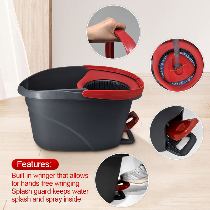 Rotating Mop Bucket Accessories Made Of Ultra-fine Fibers