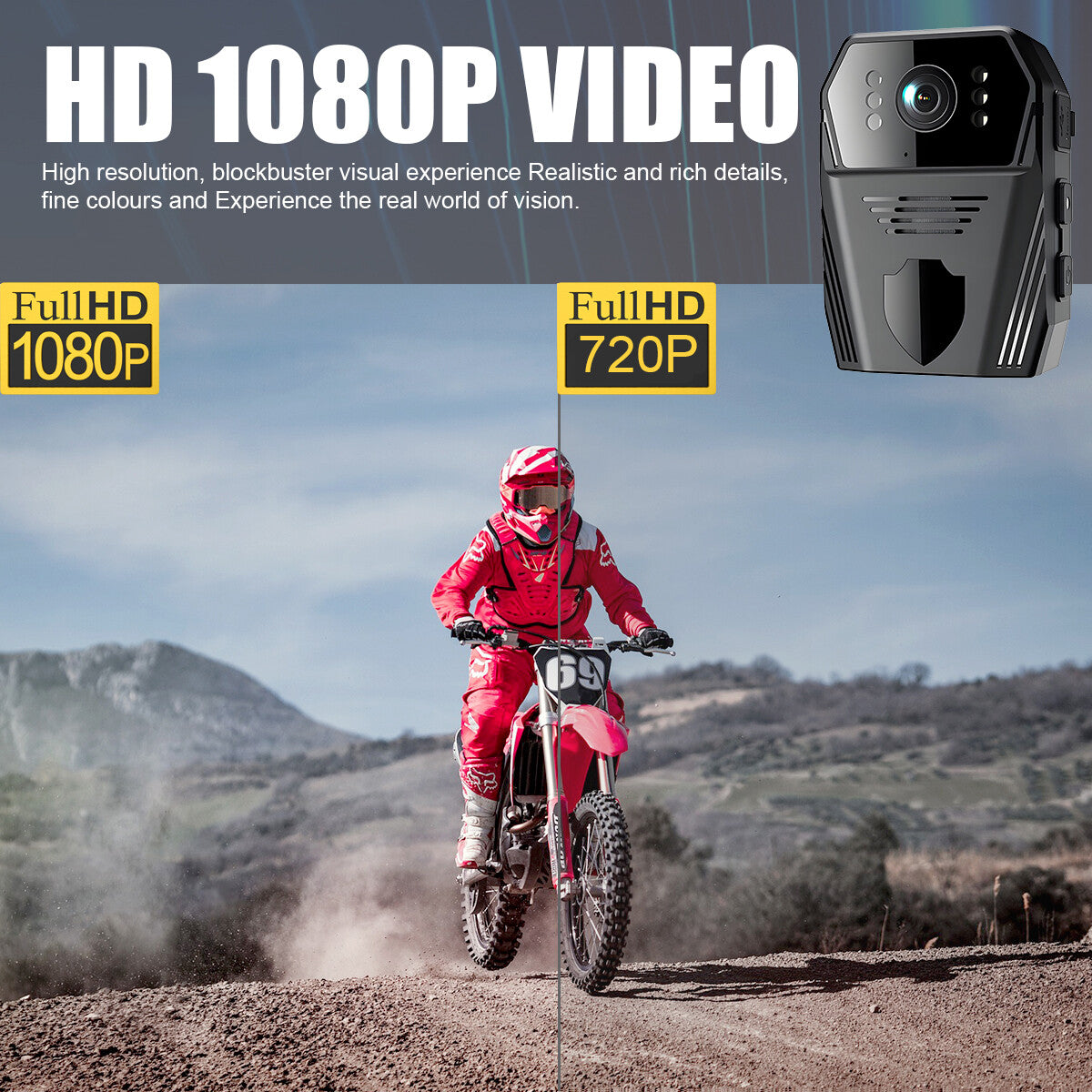 WIFI 4K Mini Camera Camcorder Body Police Cam With Audio Video DVR IR Night Cam
