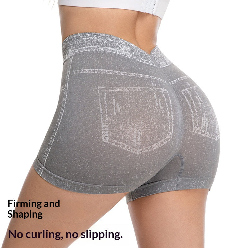 High-waisted Quick-drying Workout Pants For Fitness