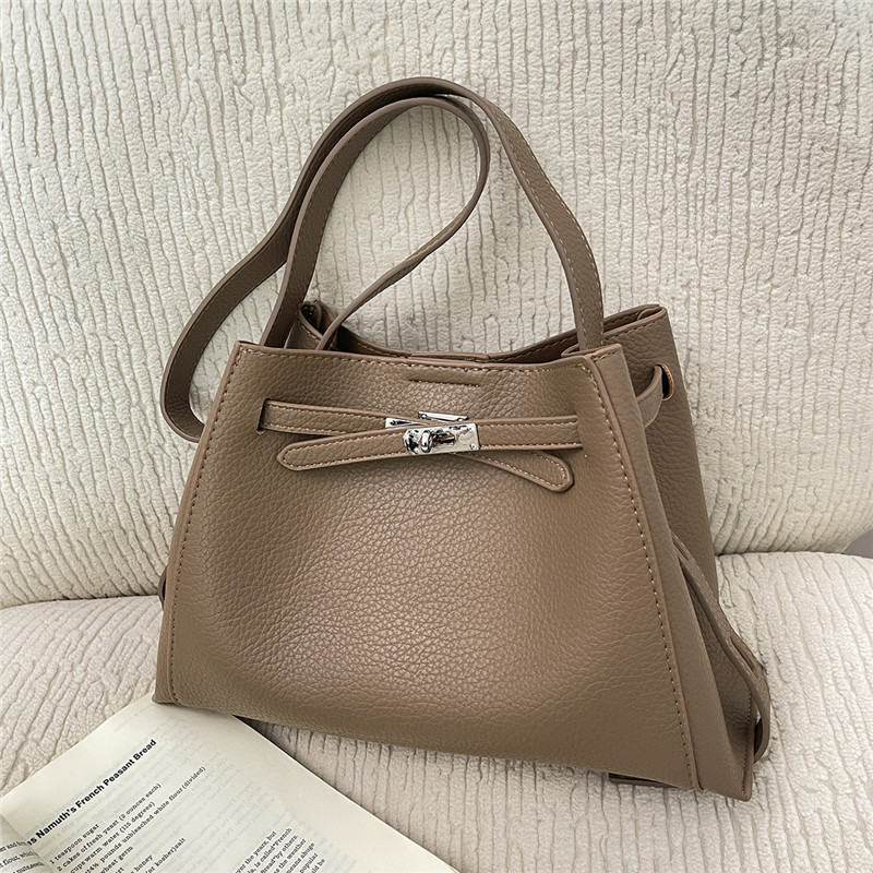 Korean-style Large-capacity Solid-color Versatile Crossbody Bag