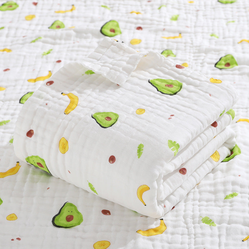 Children's Class A Pure Cotton Bubble Chiffon Bath Towel