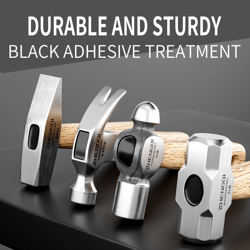 Mini Claw Hammer Household Tools Commonly Used In Woodworking Knock Out Nails Wooden Handle Small Hammer High Carbon Ste