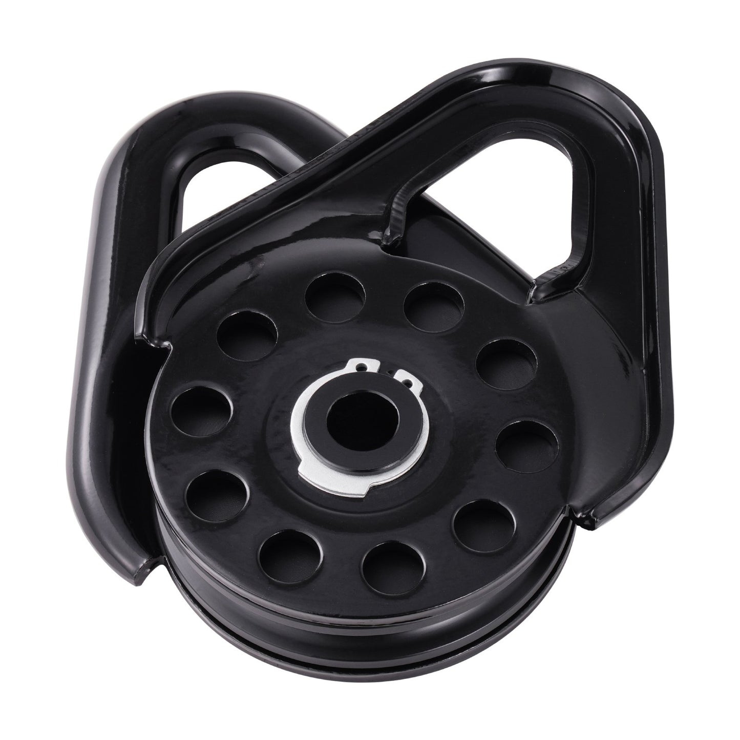 14.5 Ton Heavy Duty Recovery Snatch Block Pulley Snatch 32,000 Lbs Capacity