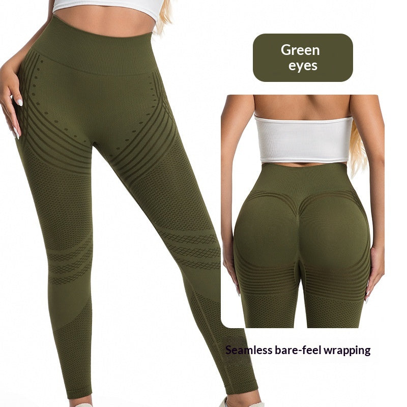 European And American Peach-Butt Fitness Pants For Women