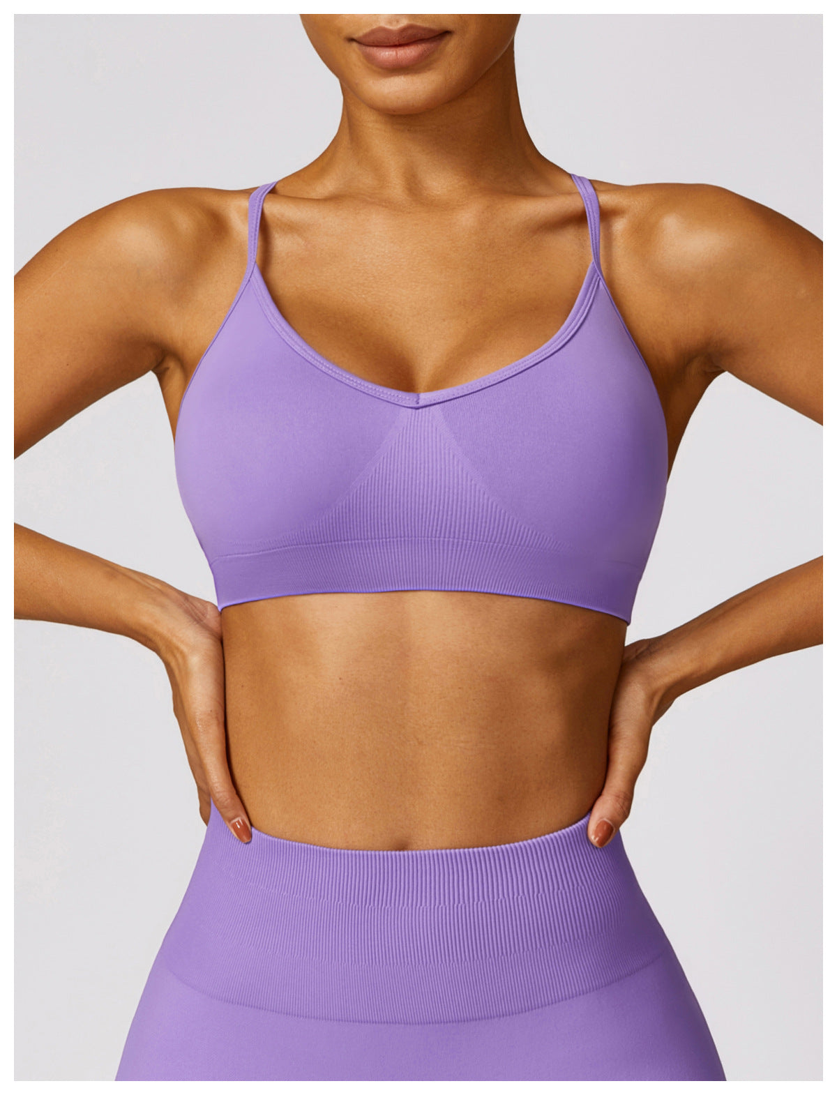 Women's Seamless Beauty Back Yoga Quick-drying Tight Exercise Underwear Bra