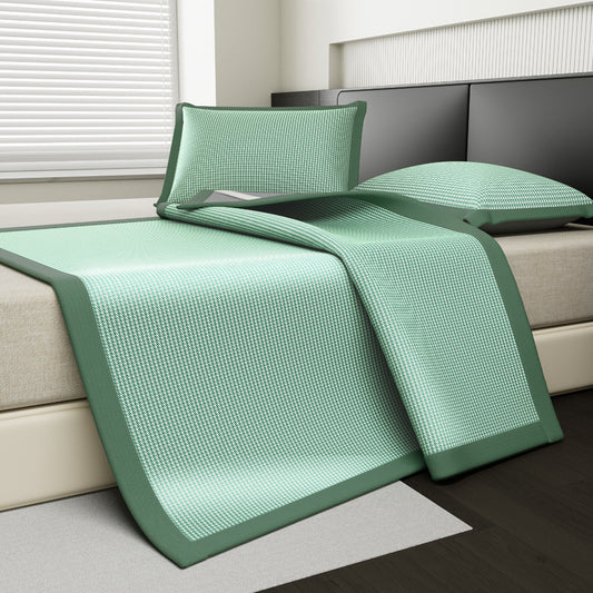 Silk Jacquard Cooling Bed Sheet Set