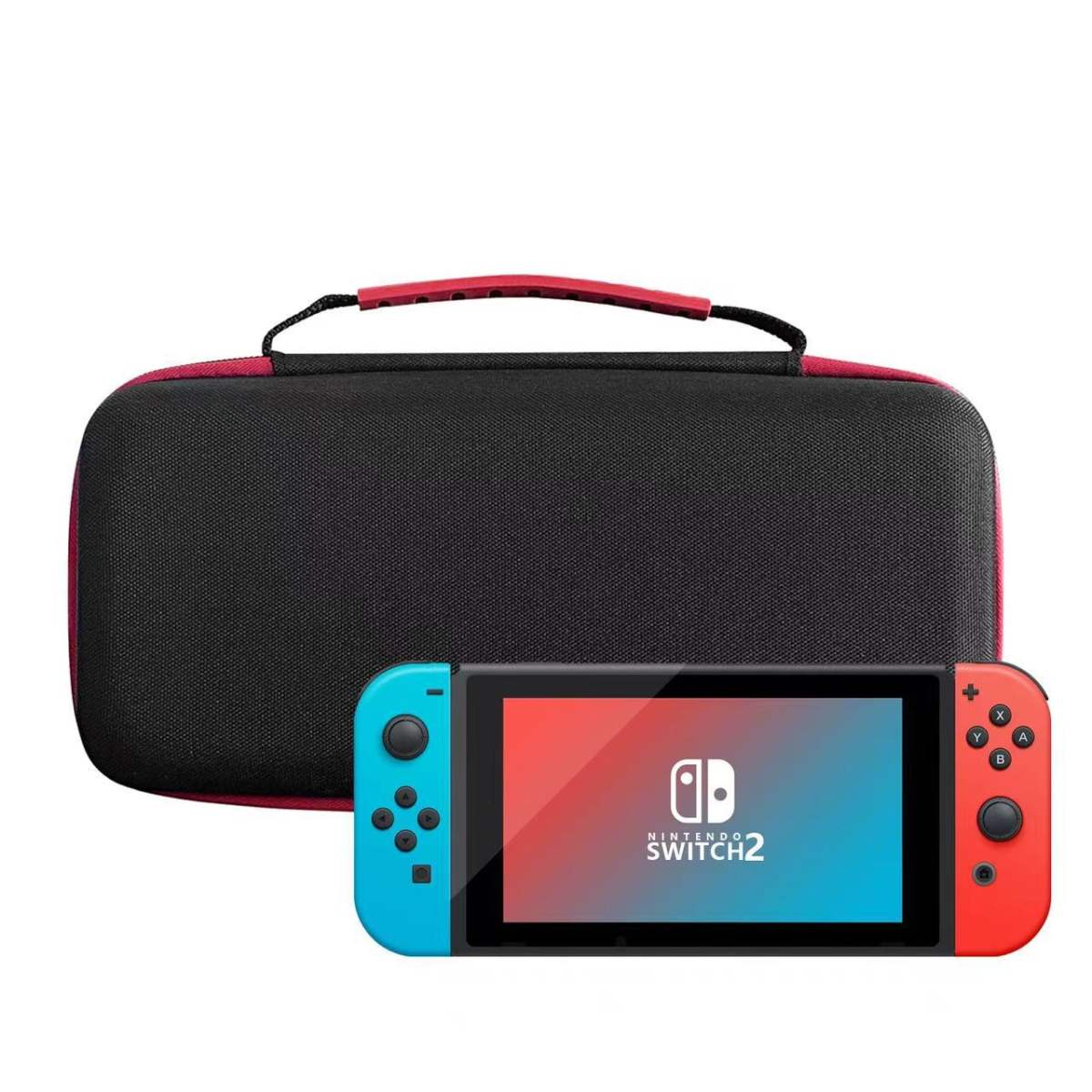 Switch2 Game Machine Accessories Portable Leather Pattern Storage Box