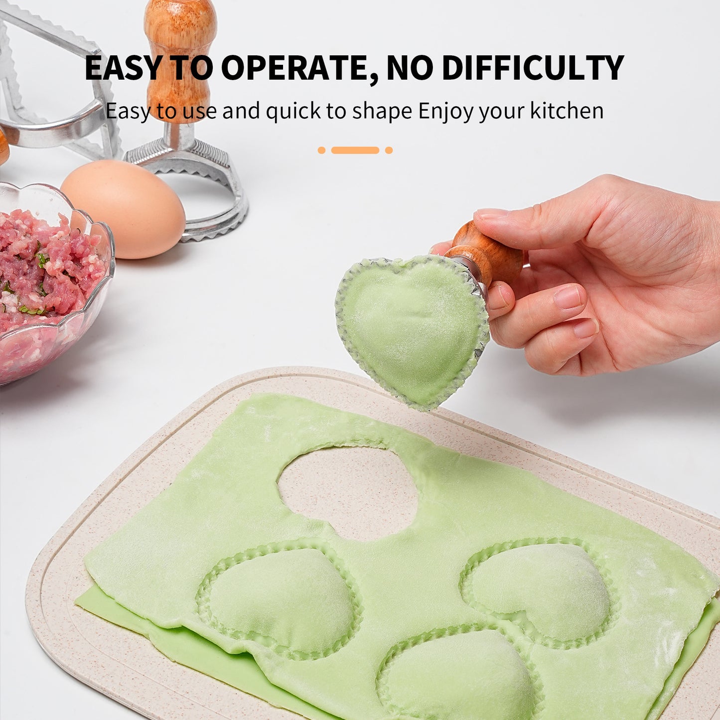 Dumpling Mold 7-piece Biscuit Cake Dessert Mold Kitchen Gadgets