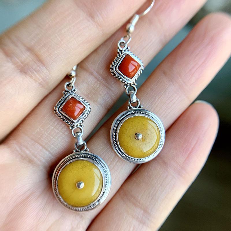 Nepal Style Silver Accessories Ethnic Style Retro