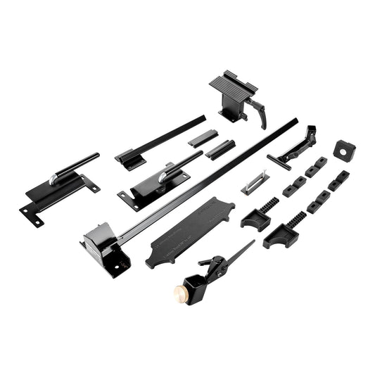 Pro Grind Sharpening System, Multi-Grind Sharpening Jig For 6" & 8" Bench Grinder - With Platform Jig, Tool Rest Bar, Setup Block, Miter Slide, Micro Bevel Block, For Chisels Woodturning Tools
