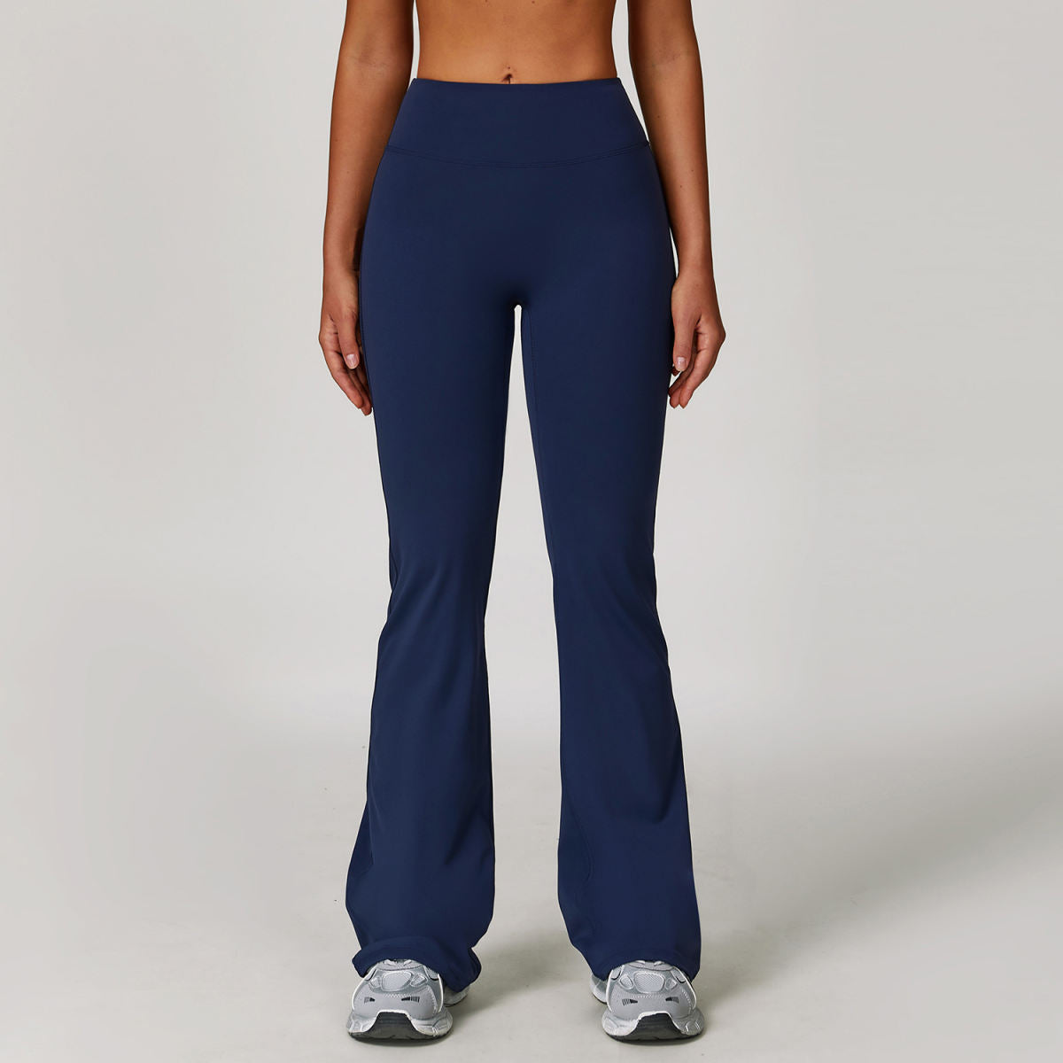 Brushed High Waist Yoga Tight Wide-leg Bell-bottoms