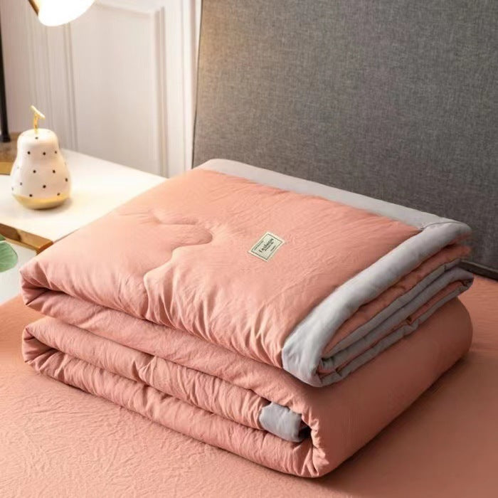 Summer Cooling Washed Cotton Air Conditioner Quilt