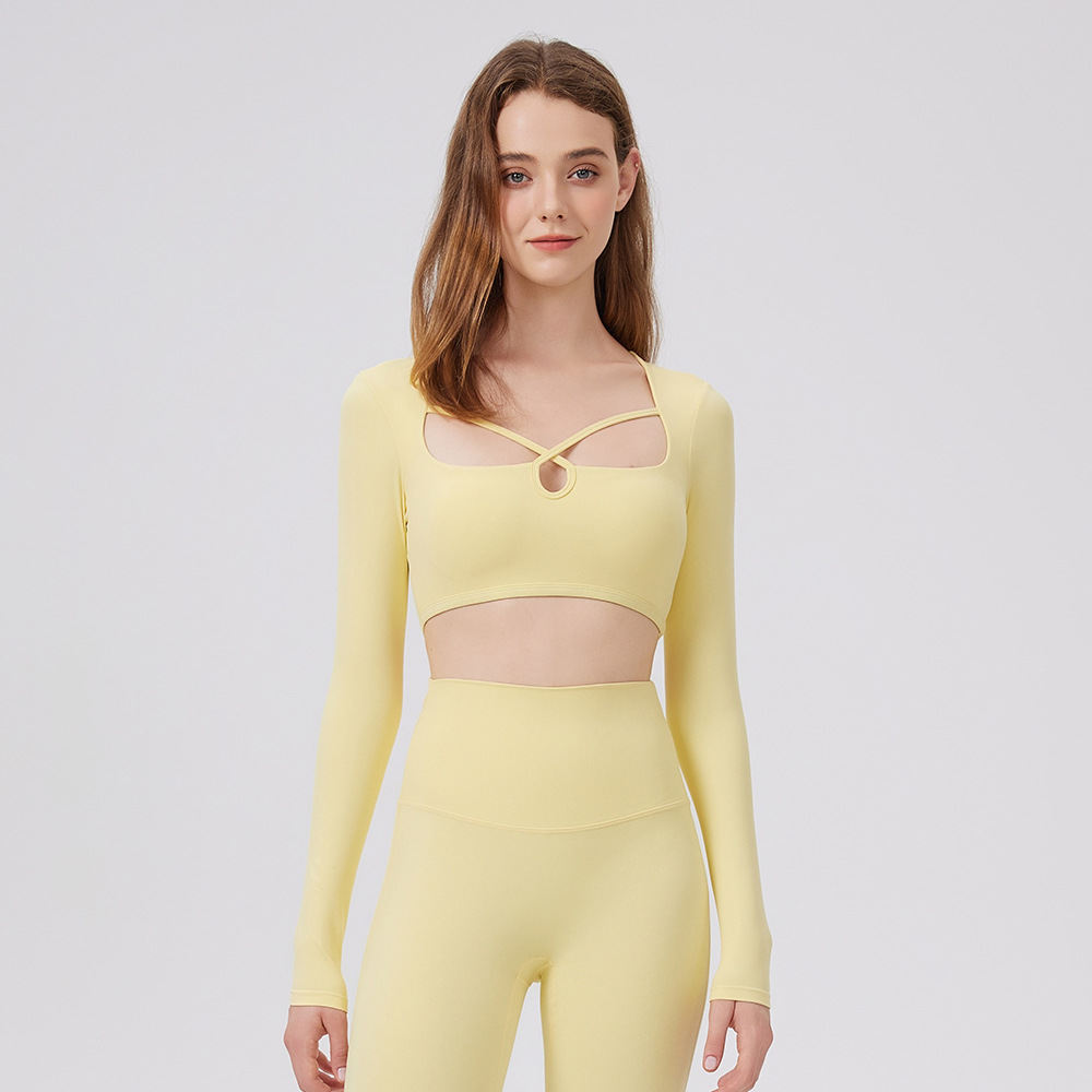 Yoga Clothes Quick-dry Casual Tops Training Running Sports