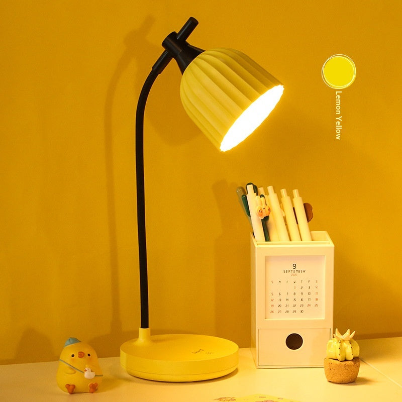 Fashionable And Simple Touch-Activated Charging LED Dimmable Desk Lamp