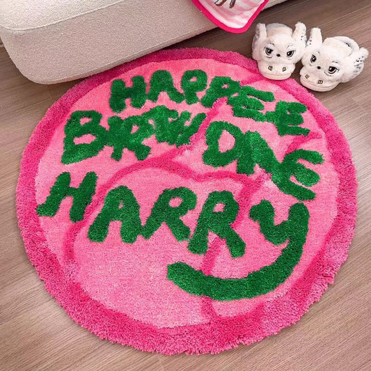 Cake Flocking Household Cooling Non-slip Carpet