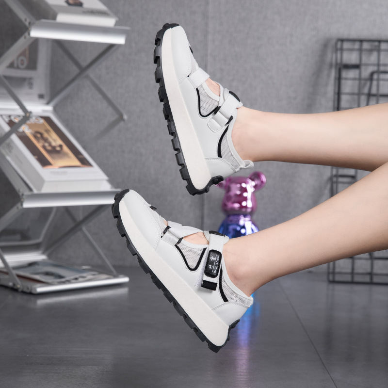 Korean-style Chunky-soled Casual Shoes Cross-border Plus-size Sneakers