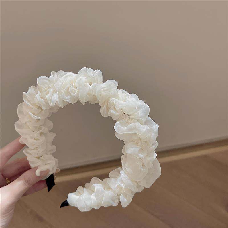 Plush Headband Hair Accessories Cute Cute High Skull Top