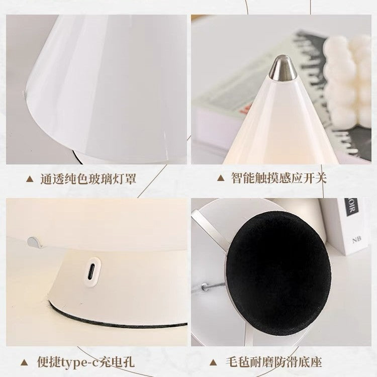 Modern Minimalist Bedside Decorative Charging Night Light For The Bedroom