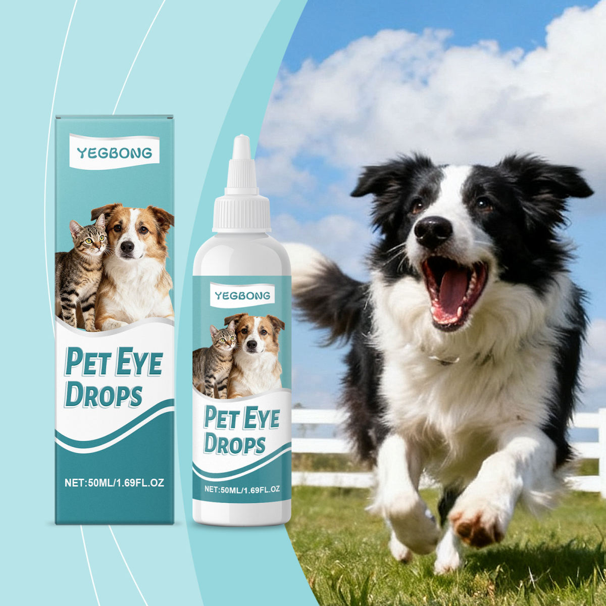 Pet Safe Gentle Daily Eye Cleanser And Deep Acting  Drops