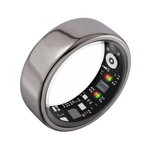 Smart Ring Heart Rate Blood Oxygen Sleep Monitor Step Counter & Female Cycle Tracker