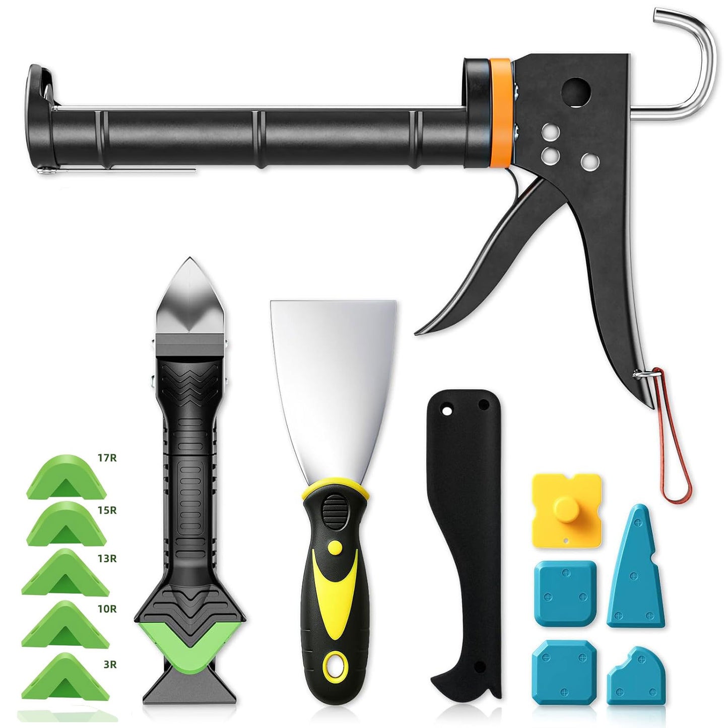 Home-use Caulk Gun Tool Set For Grout Sealing