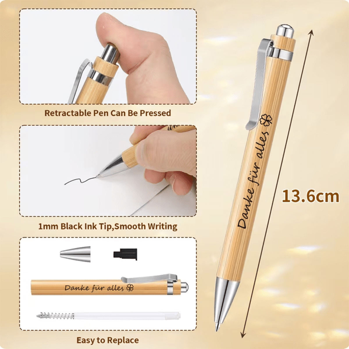 Party Decorations & Accessories—Motivational Gift For Coworkers—Set Of 6 Notebooks And 6 Pens—Incentives Supplies