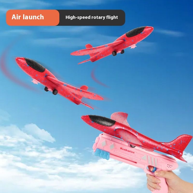 Foam Catapult Launcher Swing Aircraft Children's Outdoor Toys