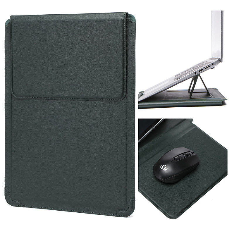 Laptop Sleeve With Built-in Bracket For Cooling Suitable For Slim And Lightweight Business Laptops